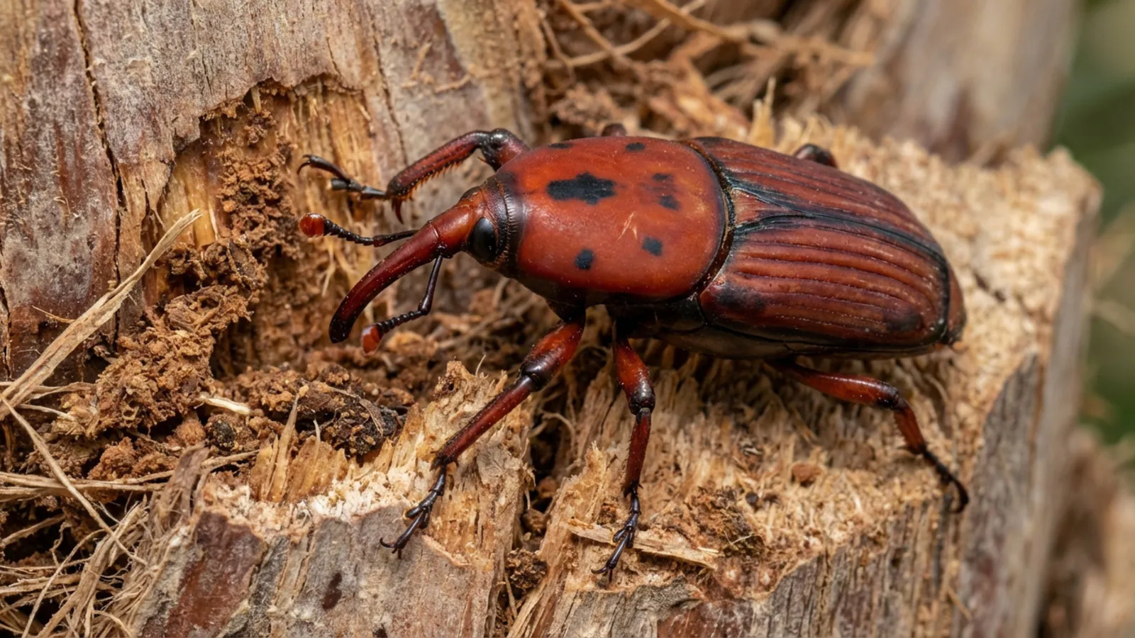 Punteruolo rosso: come eliminarlo e intervenire prima che distrugga le palme