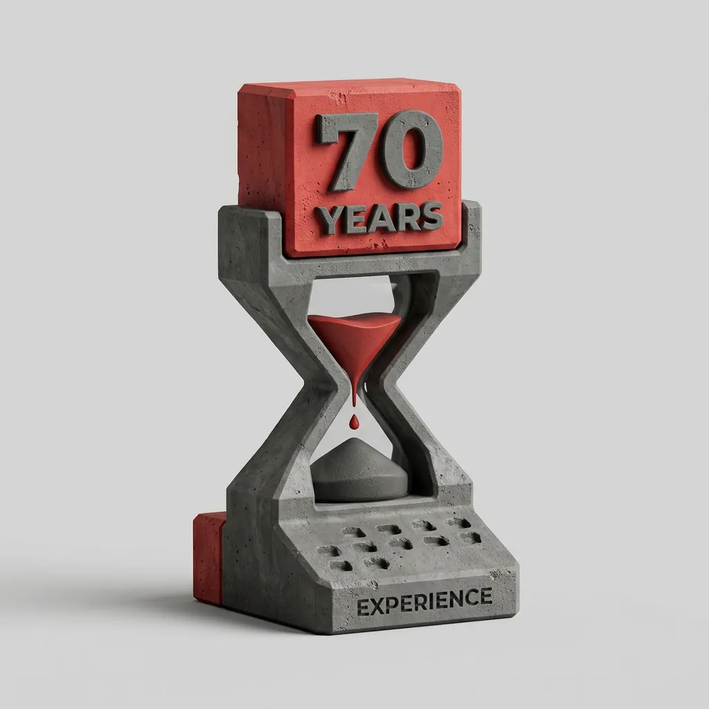 70+ anni di esperienza