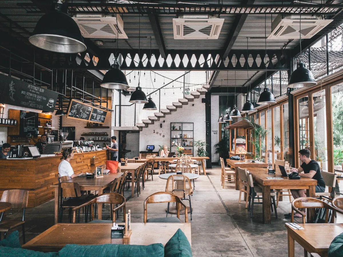 Cucina ristorante professionale pulita